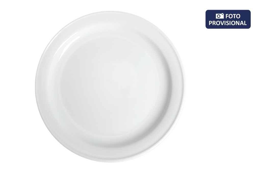 ROUND PLAIN PLATE ø25.5cm"TARTANA"