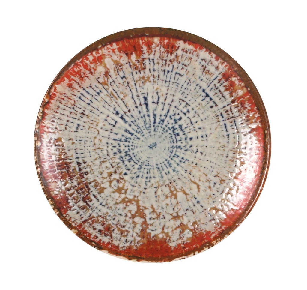 PLATE DESSERT INFINITY CHARRO ø19.5x2cm