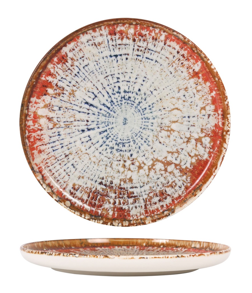 [B758319C] PLATO POSTRE NORDIK CHARRO ø20x2cm