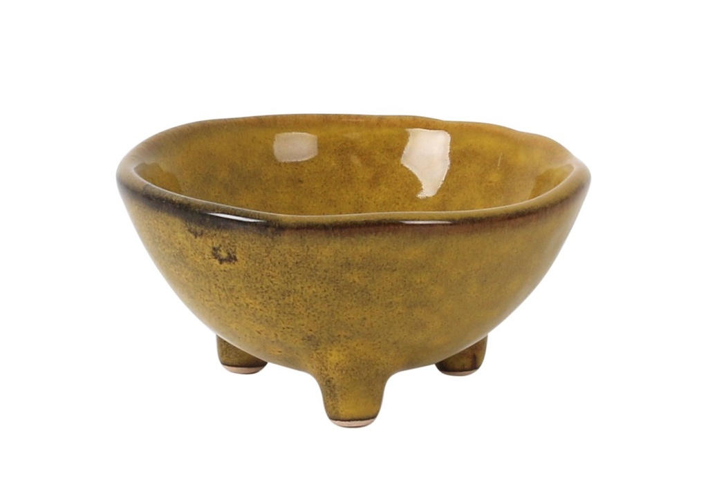 BOWL SERTON MUSTARD ø8.5x4.5cm 7.5cl