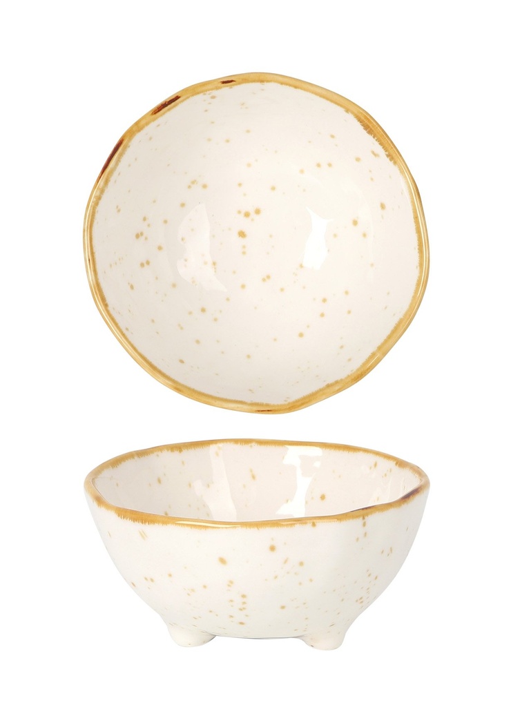 [B492000C] BOWL SERTON BEIGE ø11x5.5cm 20cl