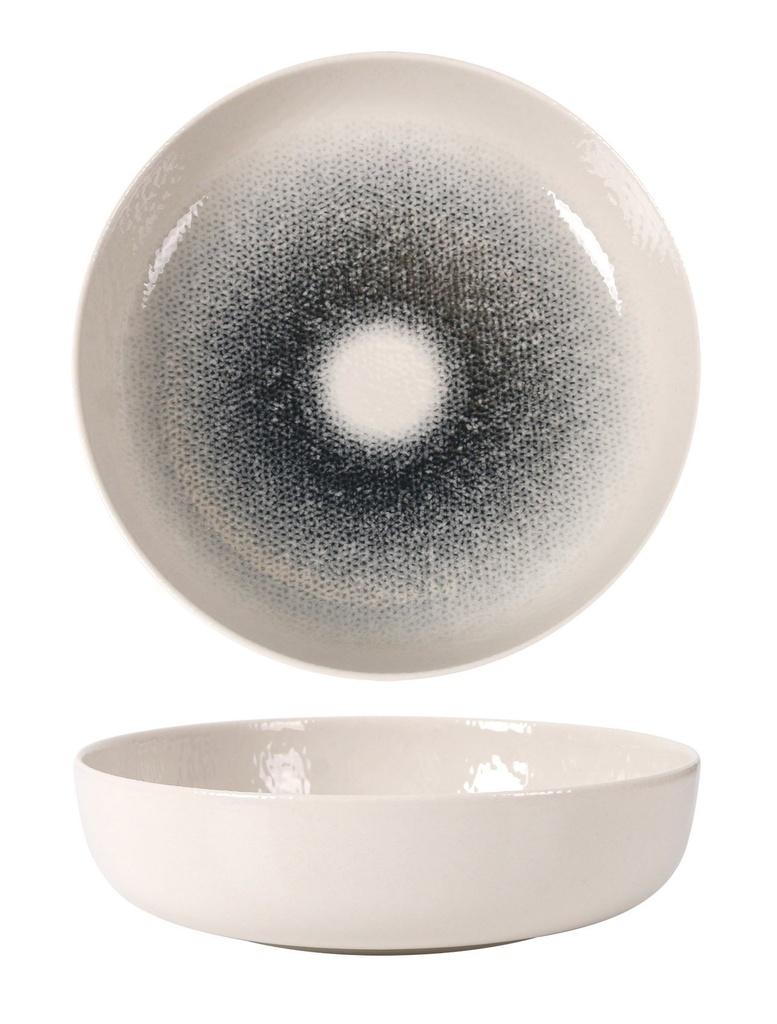 DEEP PLATE NORDIK MADEMOISELLE ø18x5cm