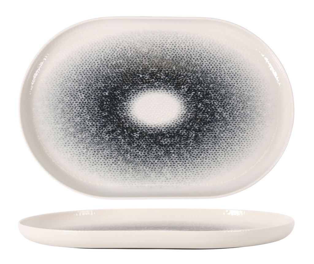 OVAL TRAY NORDIK MADEMOISELLE 30X20xm