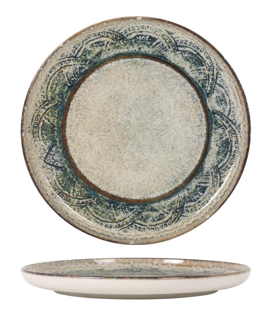 [B758319E] PLATO POSTRE NORDIK CATANIA ø20x2cm
