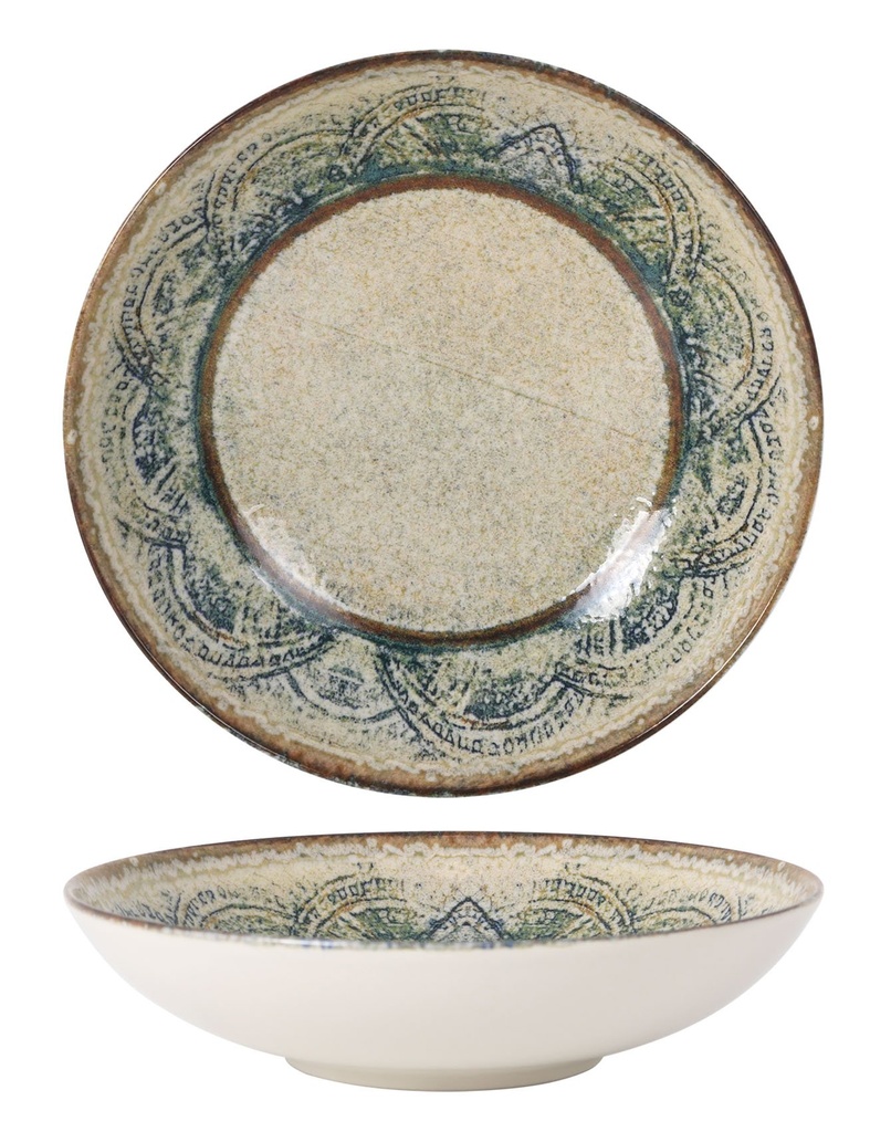 DEEP PLATE INFINITY MICENAS ø21x4.5cm