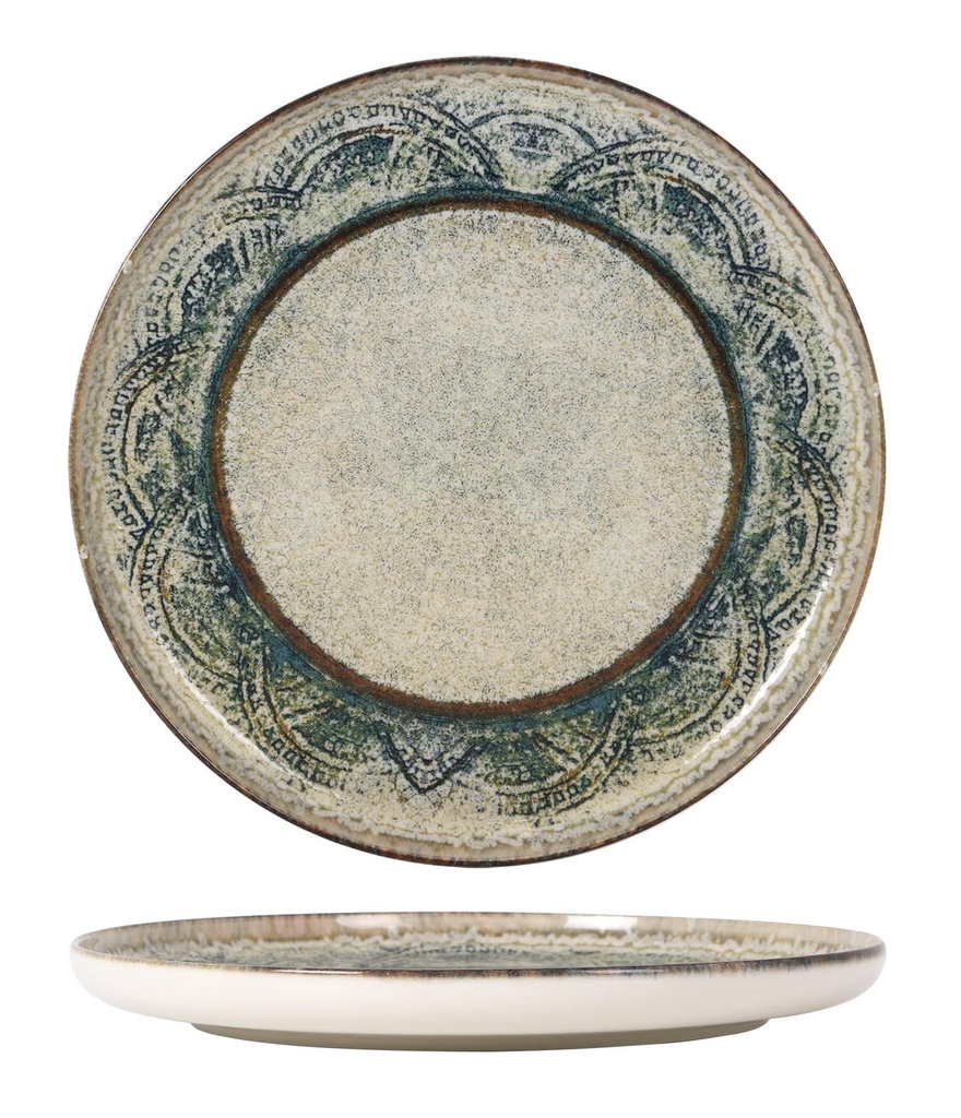[B758318E] PLATO LLANO NORDIK CATANIA ø26x3cm