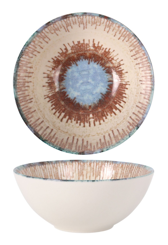 BOWL INFINITY MICENAS  ø16x6.5cm 75cl