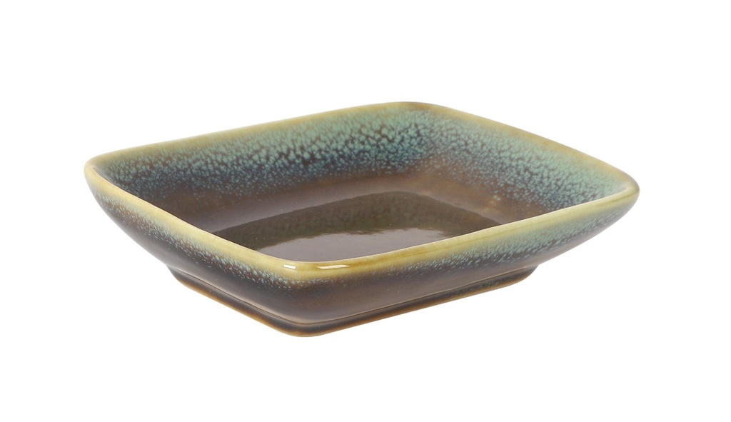 [B1506009A] CARAMEL RECT. TRAY AZACAN 10.5x8x2.5cm
