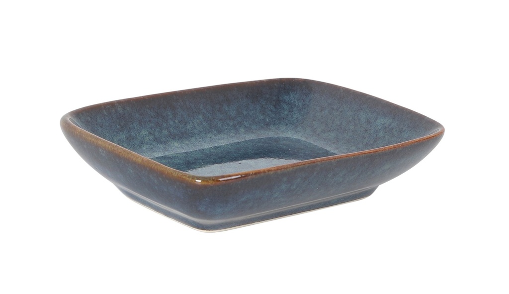 BANDEJA RECT. AZACAN AZUL 10.5x8x2.5cm