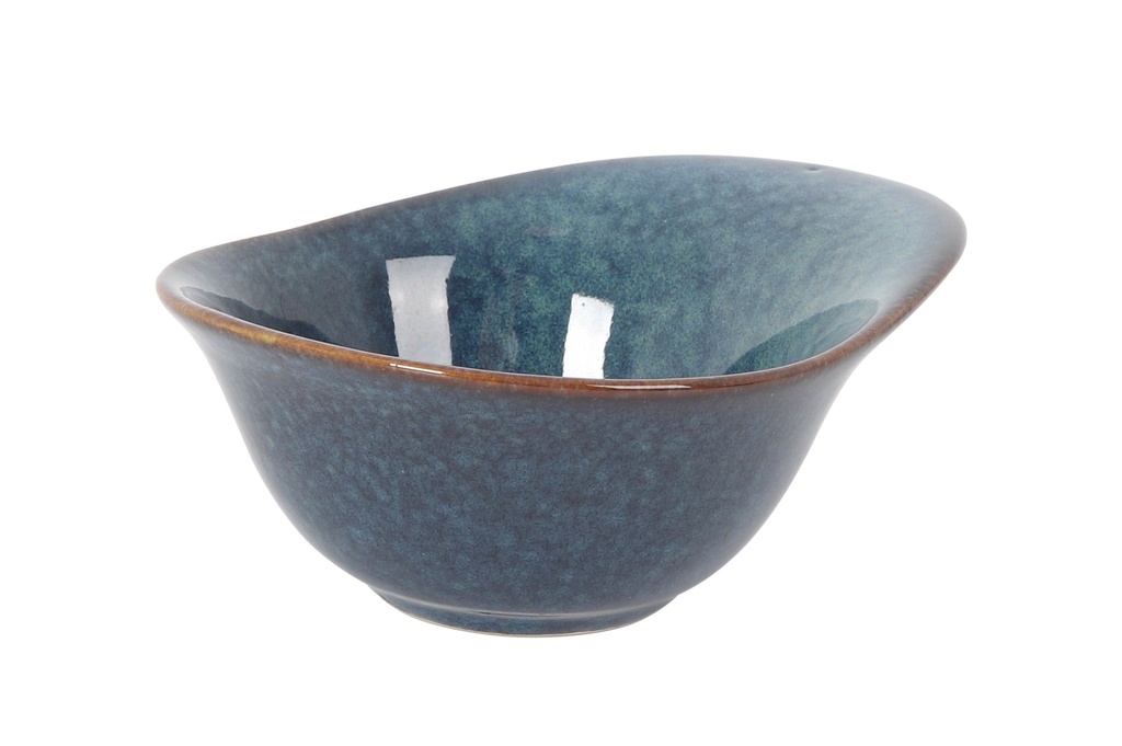 [B1506003B] BOWL AZACAN BLUE 13x10x5.5cm 15cl