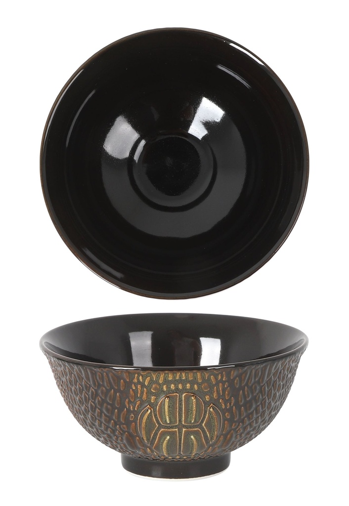 #-48- BOWL COCODRILO ø14x7cm 47cl