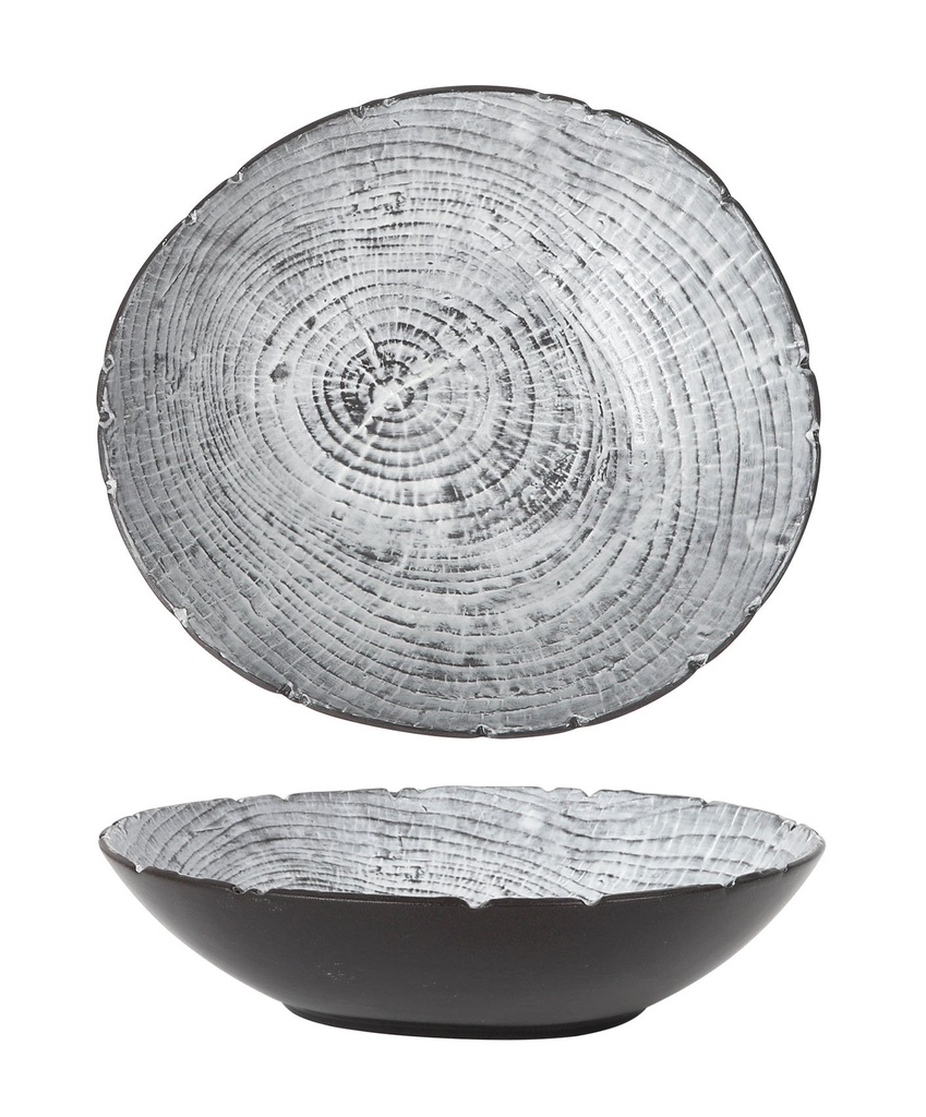 [B1033020] #-24- DEEP PLATE LEÑO ø23x6cm