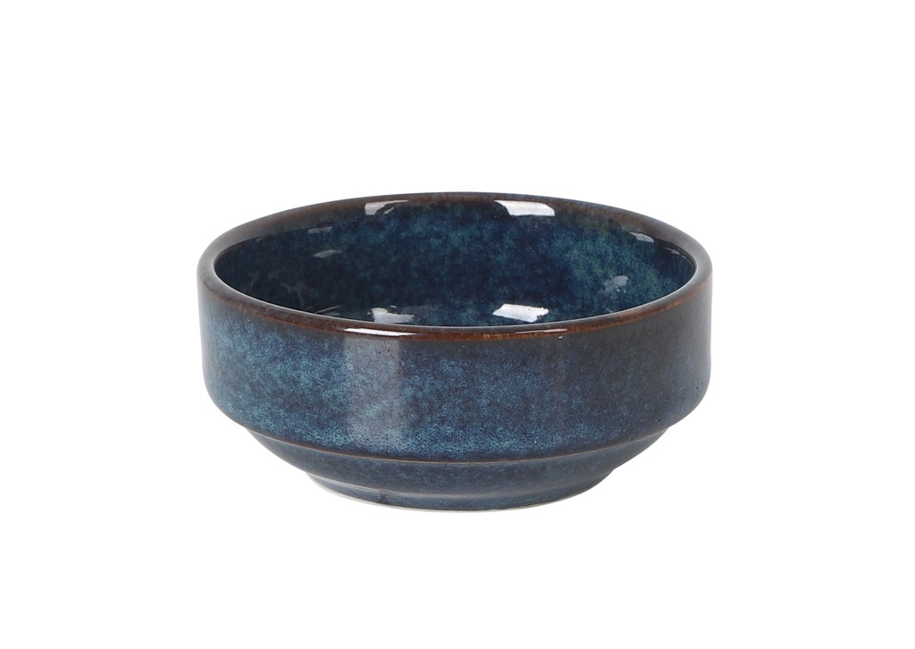 STACKABLE BLUE BOWL ø8x3.5cm 10cl