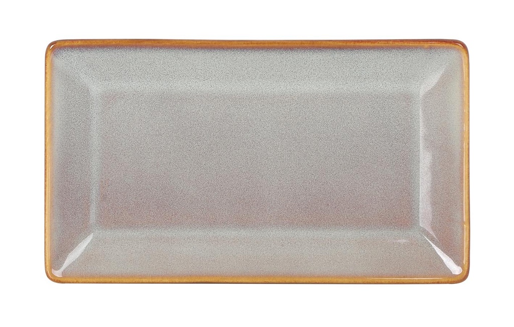 [B997025B] #-48- BANDEJA MING RECTANGULAR GRIS 17x10x1.5cm