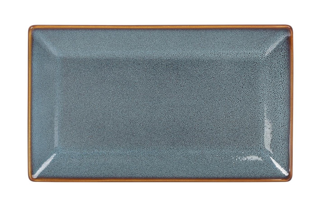 [B997023A] #-24- BANDEJA MING RECTANGULAR AZUL 25x15x2cm