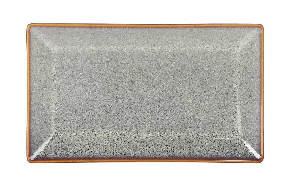 [B997023B] #-24- GREY RECT. TRAY MING 25x15x2cm