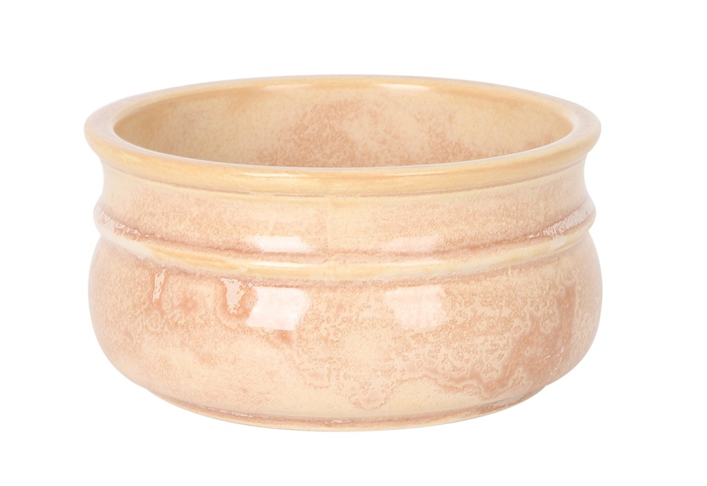 GREY BOWL BEIGE ø10x5cm 27cl