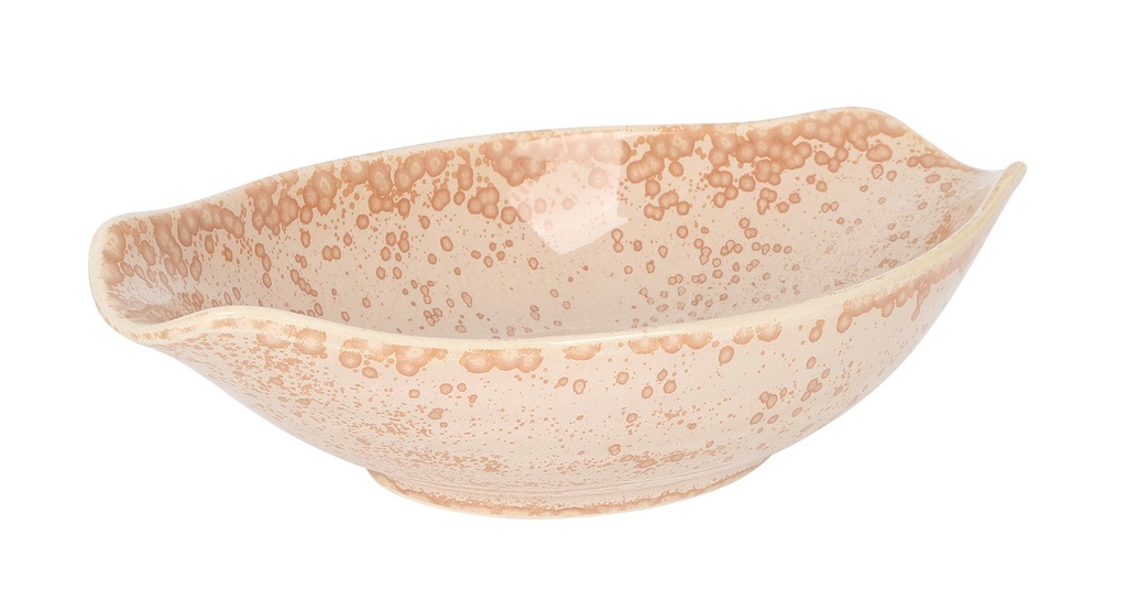 BEIGE BOWL LONGO 24.5x13.5x6cm