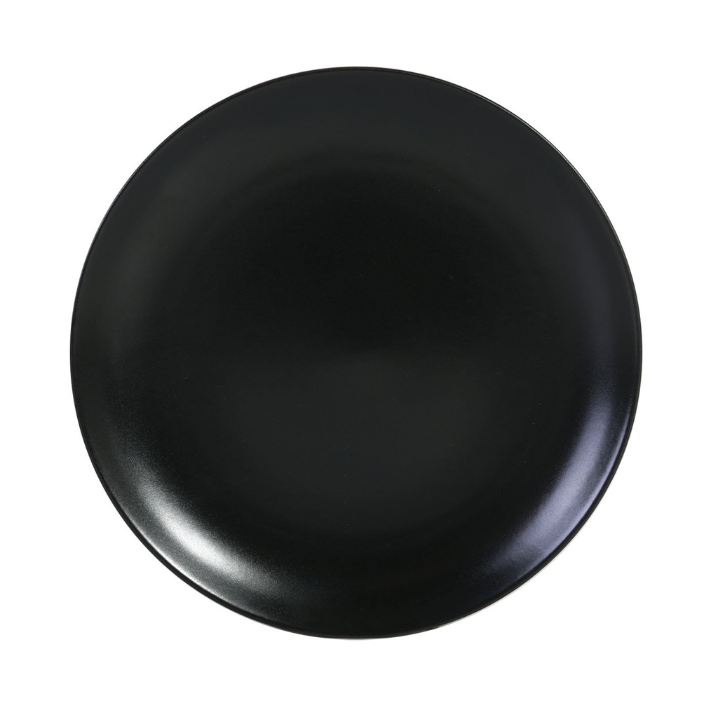 [B758036] & PLATO LLANO NEGRO ø26x2.5cm INFINITY