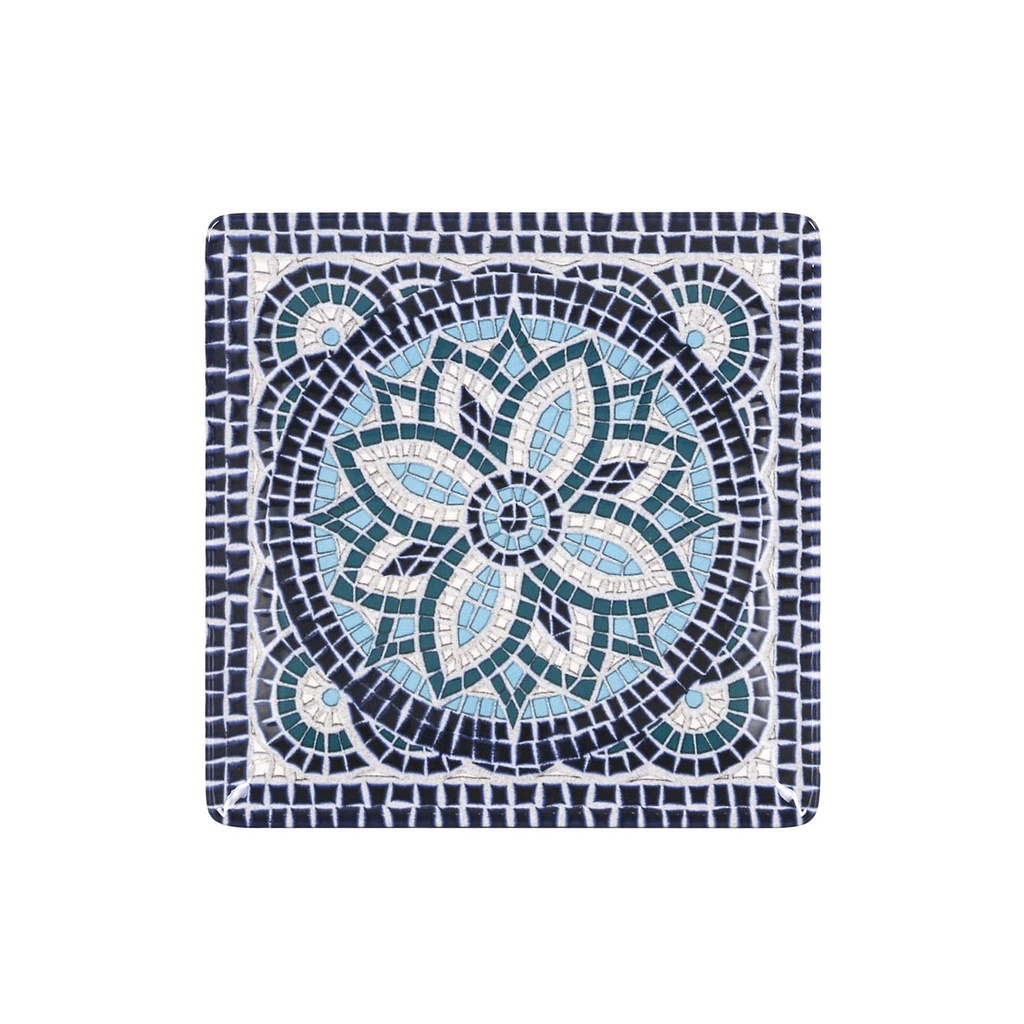 [B758006Y2-1] BREAD PLATE MING II "MAYOLICA" 16x16x2cm