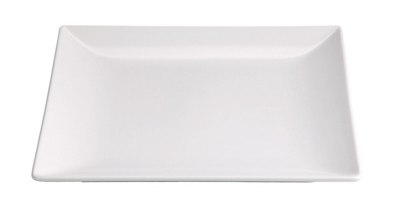 [B2975] & PLATO POSTRE STONEWARE 21x21x2 cm MING