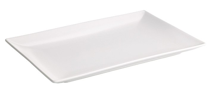 [B2767] FUENTE RECTANGULAR STONEWARE 34x22x2.5cm