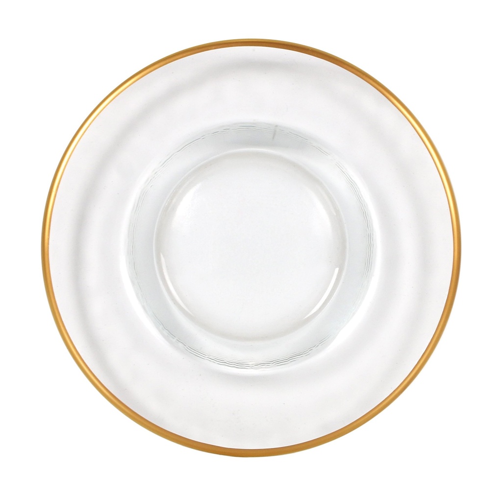 GOLD PLATE FOR BREAD BIZNAGA ø16x2cm