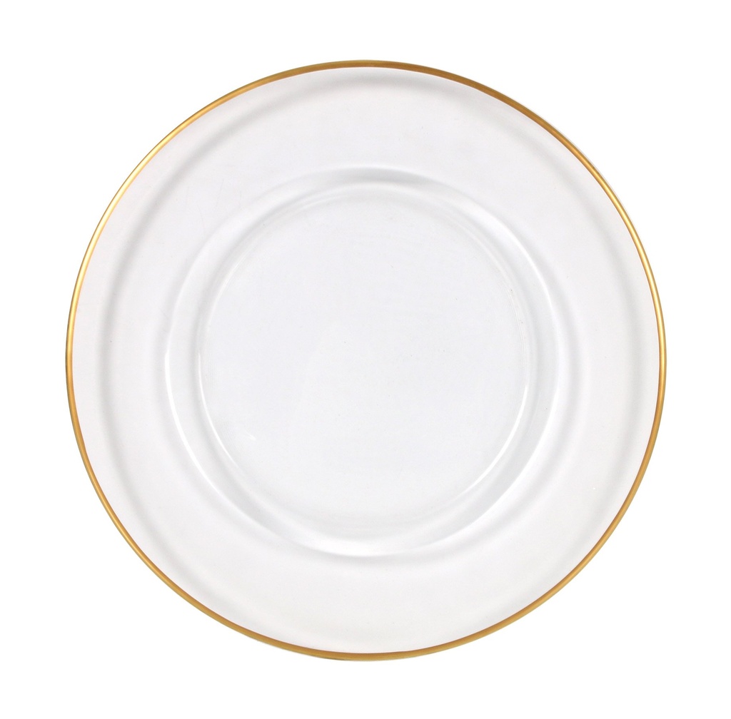 GOLD PRES. PLATE BIZNAGA ø33x3cm
