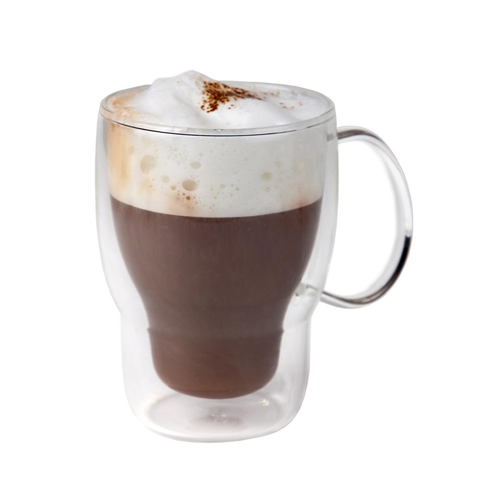 [B803003] MUG BOROSILICATO 40cl. ø8.5x12cm URANUS