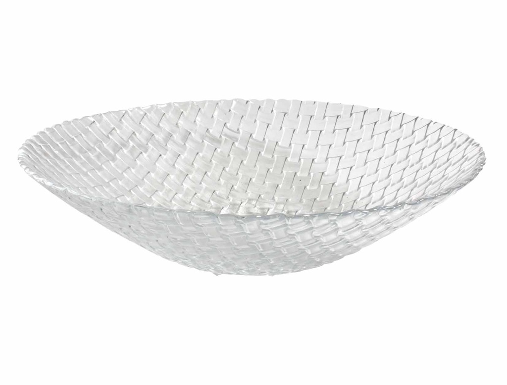 [B3205] ENSALADERA ø33x8.5cm "BRAID"