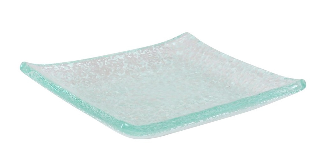 DEGUSTATION WHITE DISH 8x8x1cm