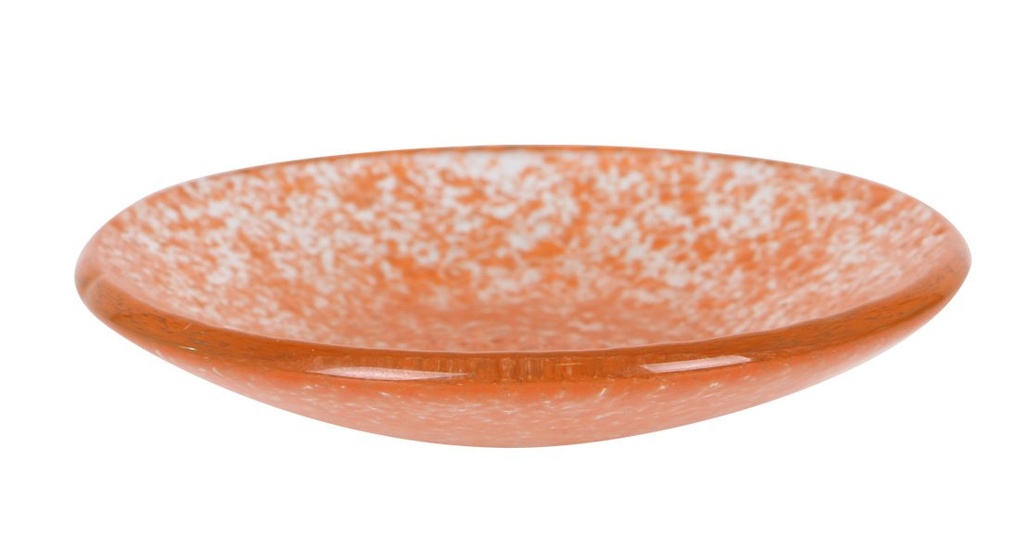 DEGUSTATION ORANGE DISH ø8.5x1.5cm