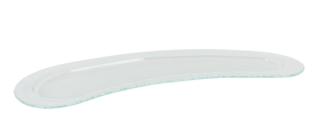 [B605017] FUENTE OVAL BAECULA NATURAL CLEAR 49x16x1.5cm(4m