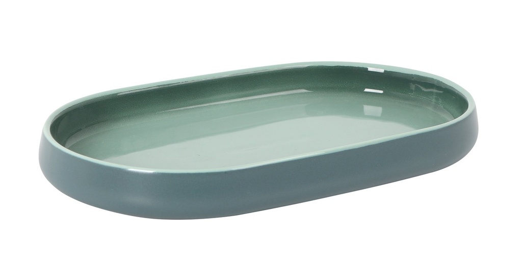 GREEN TRAY CATARIA 20x11.5x2cm