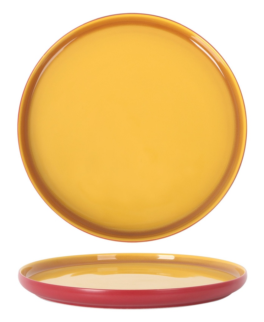 MUSTARD DESSERT PLATE CATARIA ø22.5x2cm