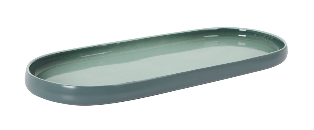 BANDEJA CATARIA VERDE 34x14x2cm
