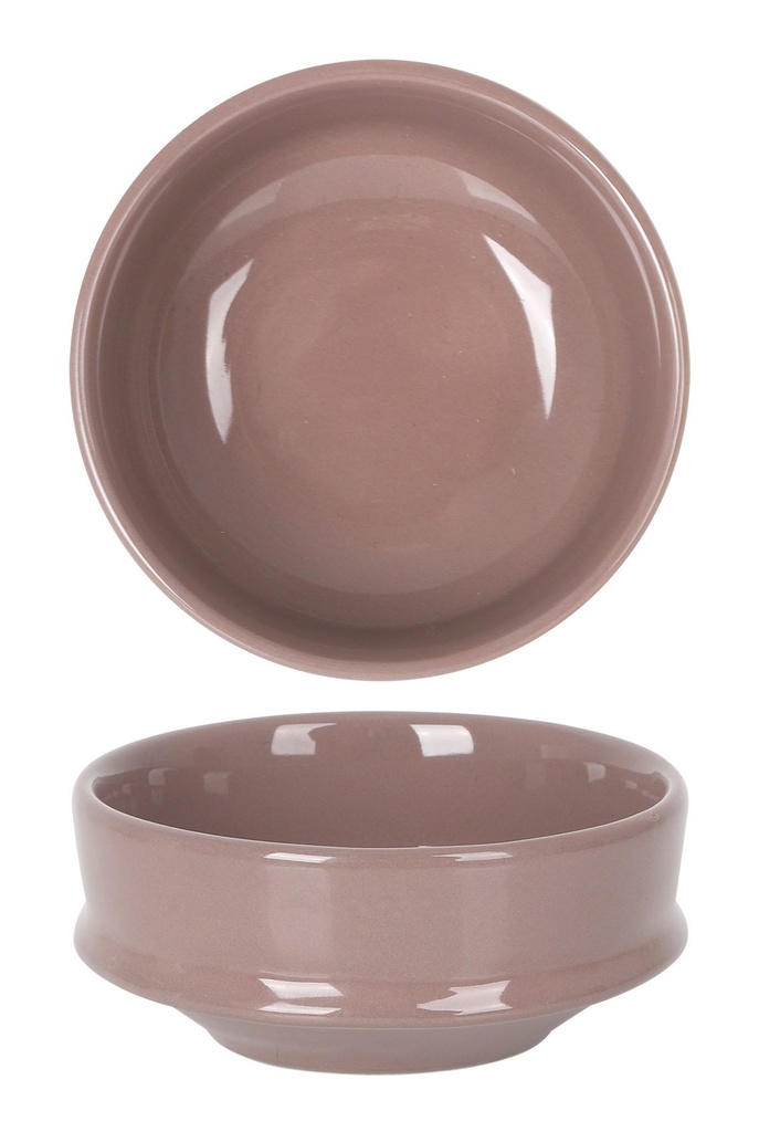 STACKABLE BOWL BAMBOLA BROWN ø9x4cm 15cl