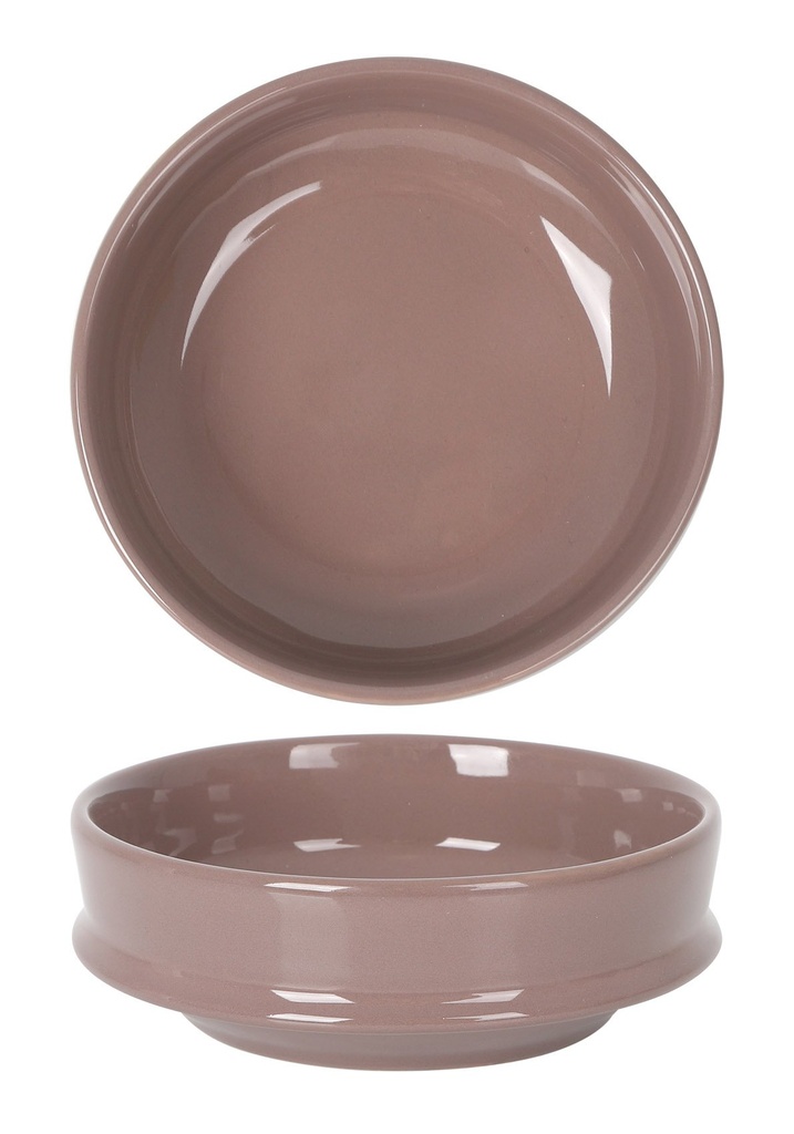 STACKABLE BOWL BAMBOLA BROWNø12x4cm