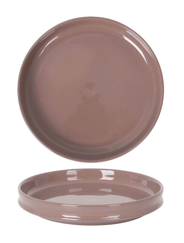 [B1502019B] PLATO BAMBOLA DEGUSTACION MARRON ø16x2.5cm 30cl