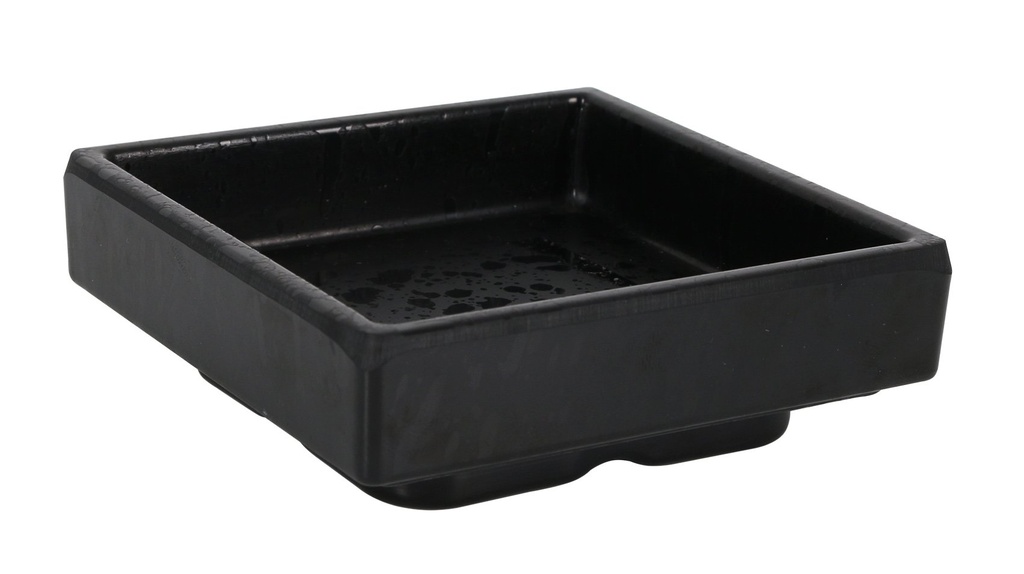 BANDEJA ADRA NEGRA 9x9x2.3cm
