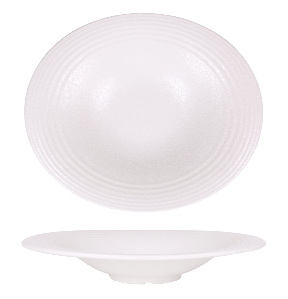 [B100V023A] PLATO PASTA OVAL TOHU ARIZONA 29x24.5x5cm