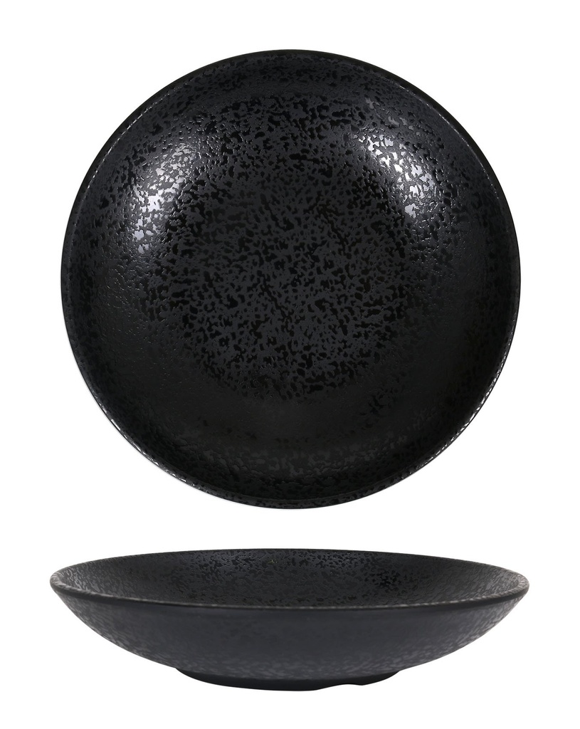 #-12- BLACK SALAD BOWL STREGA ARIZONAø25