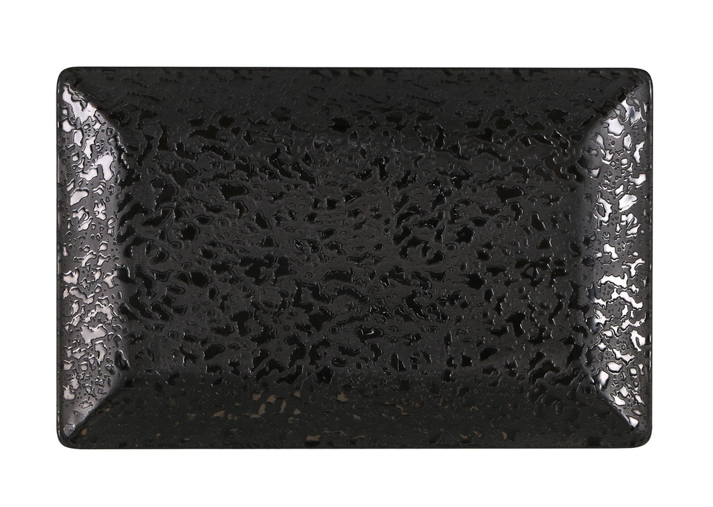 [B100V112B] BANDEJA MING III ARIZONA NEGRO 20x13x2cm