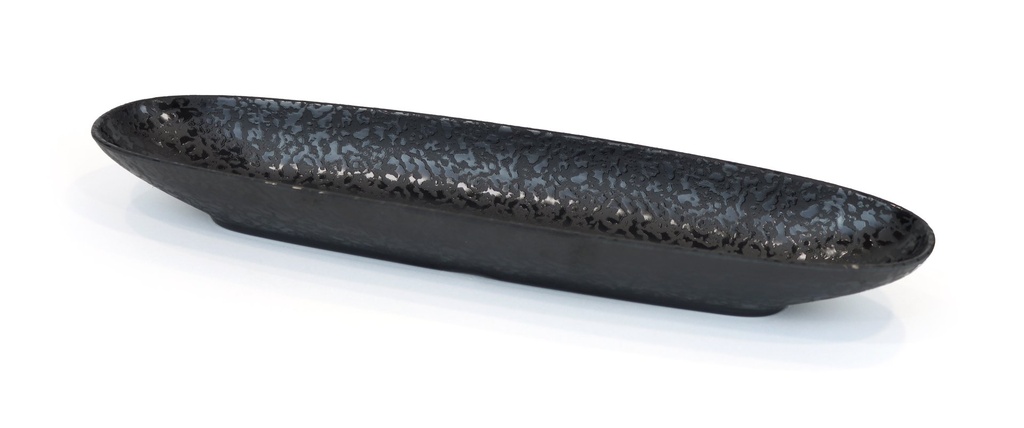 BLACK TRAY CROQUETTE 33x9x4cm
