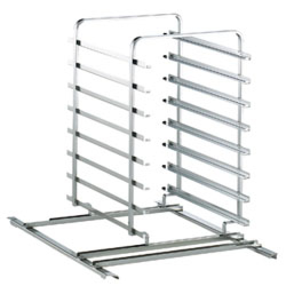 Cargador sobre ruedas, 8x 600x400 (80mm), horno 10x GN 2/1