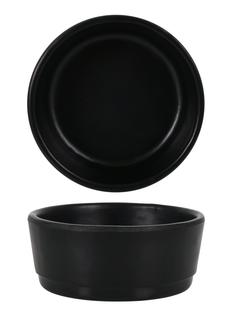[B100V108BR] BOWL BASIC NEGRO ø7.3x3cm 7cl