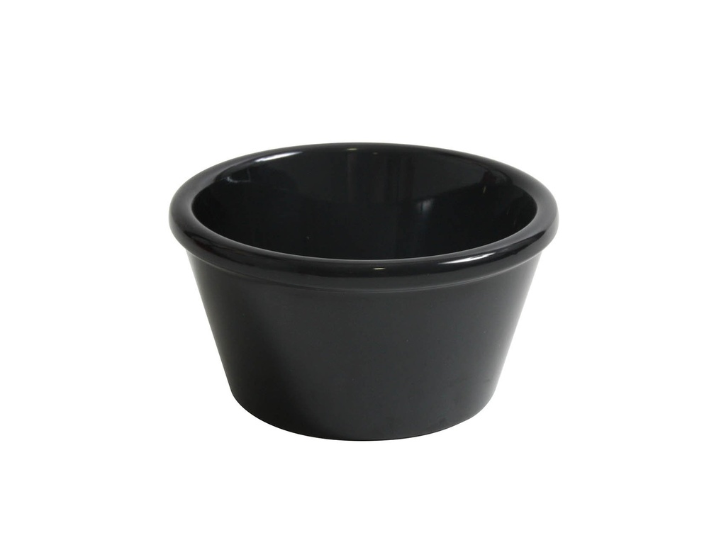 BLACK RAMEQUIN ø8.3x4.4cm