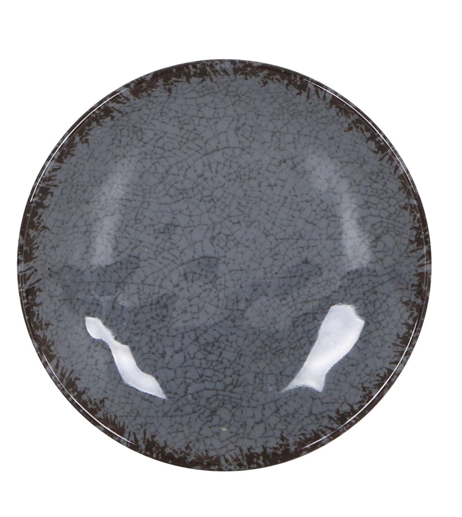 [B1052015D] #-96- PLATO PAN GRIS GUAYABA ø15.5x2.5cm