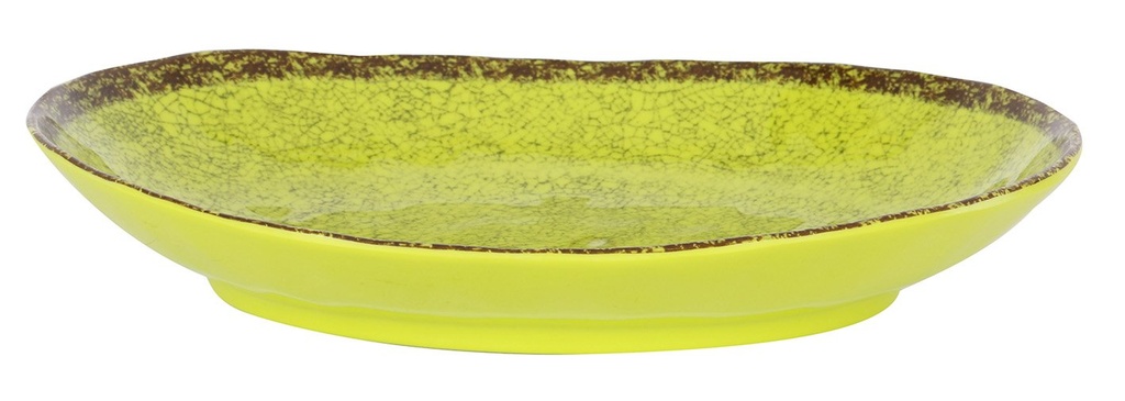 [B1052016B] #-36-BANDEJA OVAL PISTACHO GUAYABA 28x21x4cm