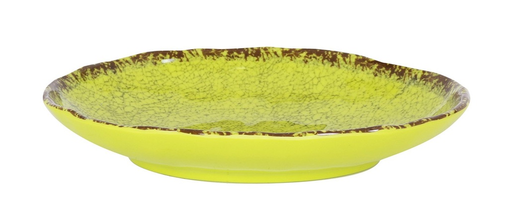 [B1052017B] #-48-BANDEJA OVAL PISTACHO GUAYABA 22,5x16.5x4cm